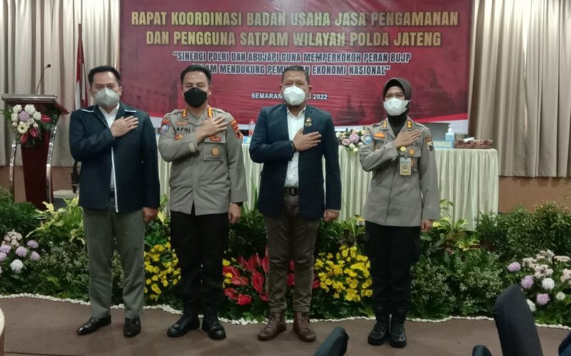 HoA BSP Jawa 2 Hadiri Rakor Bersama Polda Jateng