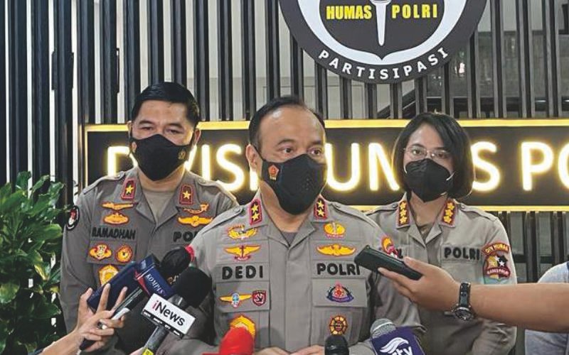 Kepala Divisi Humas Polri Irjen Dedi Prasetyo