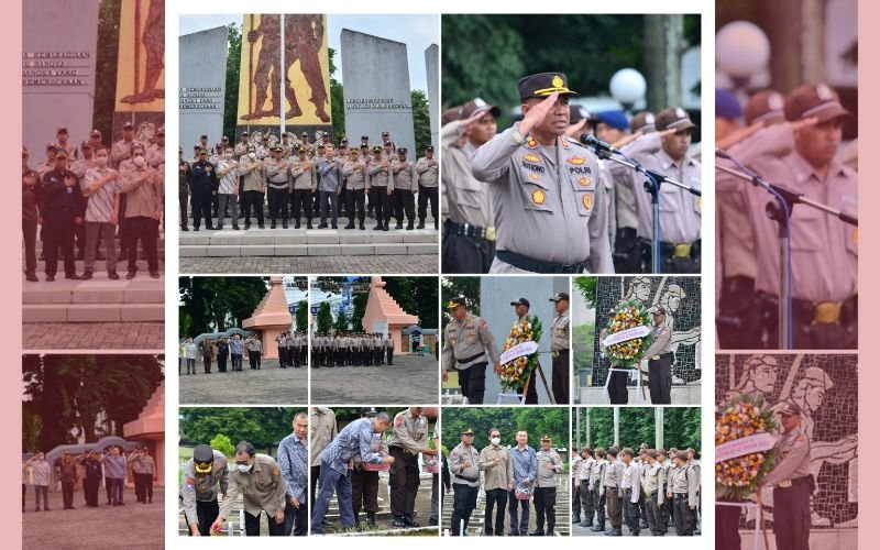 ABUJAPI dan APSI Jatim Gelar Tabur Bunga di TMP Sidoarjo