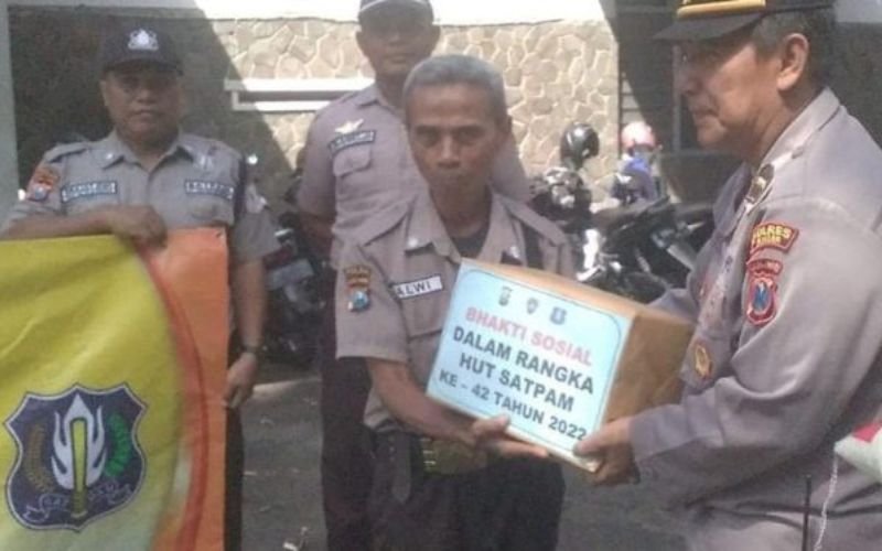 Satpam dan Polres Jember