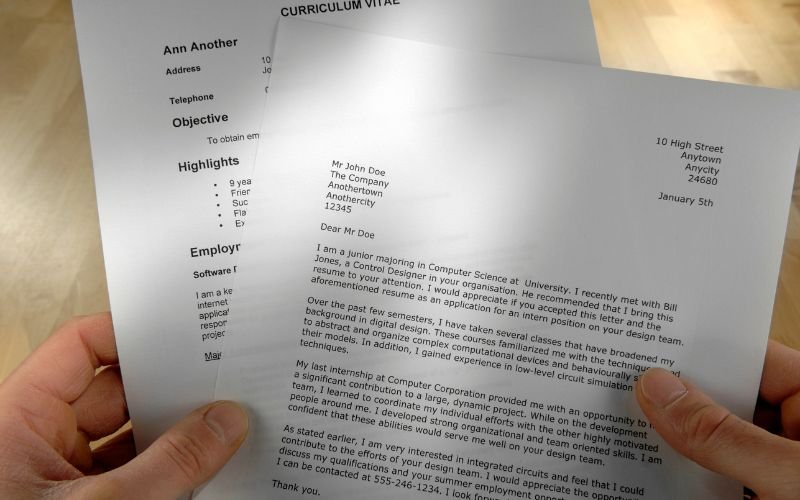 format lamaran kerja