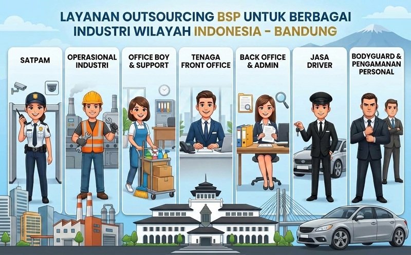 Outsourcing BSP untuk Berbagai Industri di Bandung