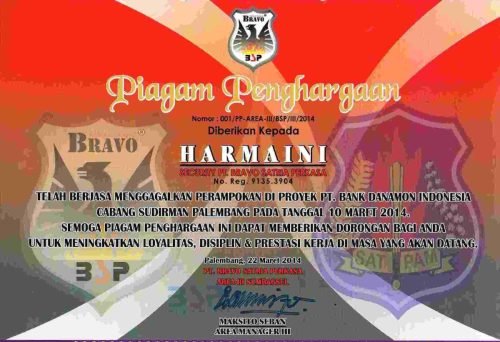 Piagam Gagalkan Perampokan